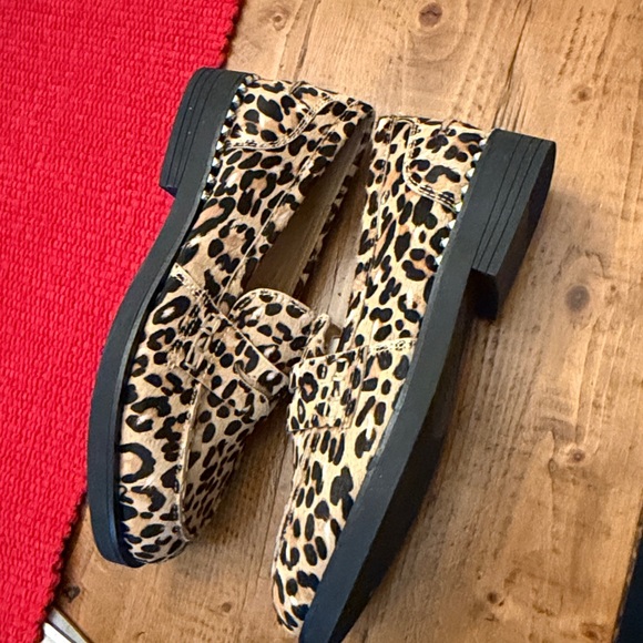 ASH Leopard Print Size 39/9 Loafers - Picture 9 of 10